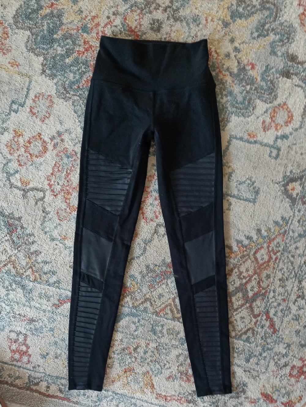 ALO Yoga Black Moto Leggings